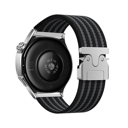 Huawei Honor Magic 2 46mm Zore KRD-133 22mm Naylon Kumaş Hasır Örgülü Kordon