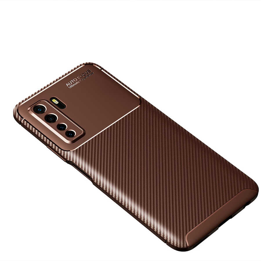 Huawei P40 Lite 5G Kılıf Zore Negro Silikon Kapak