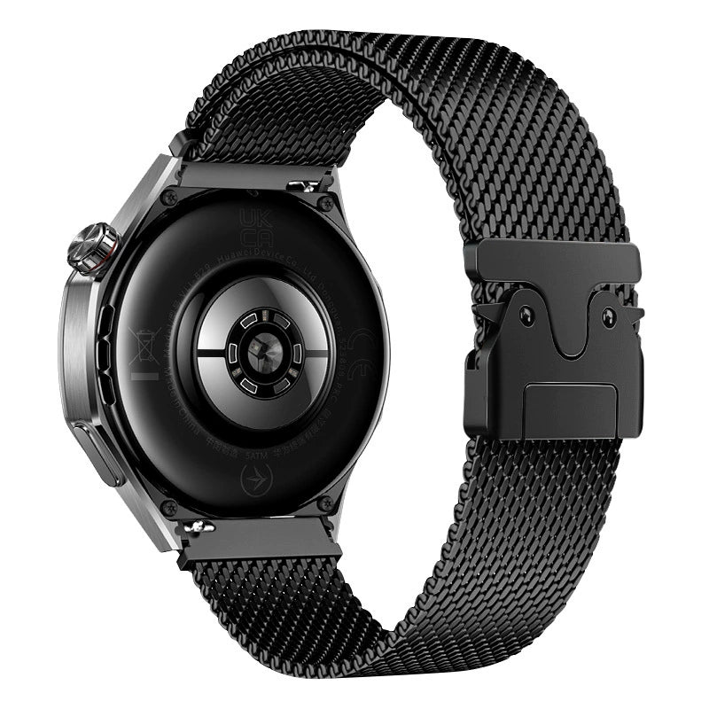 Huawei Watch Fit 3 22mm Zore KRD-25 Metal Hasır Kordon