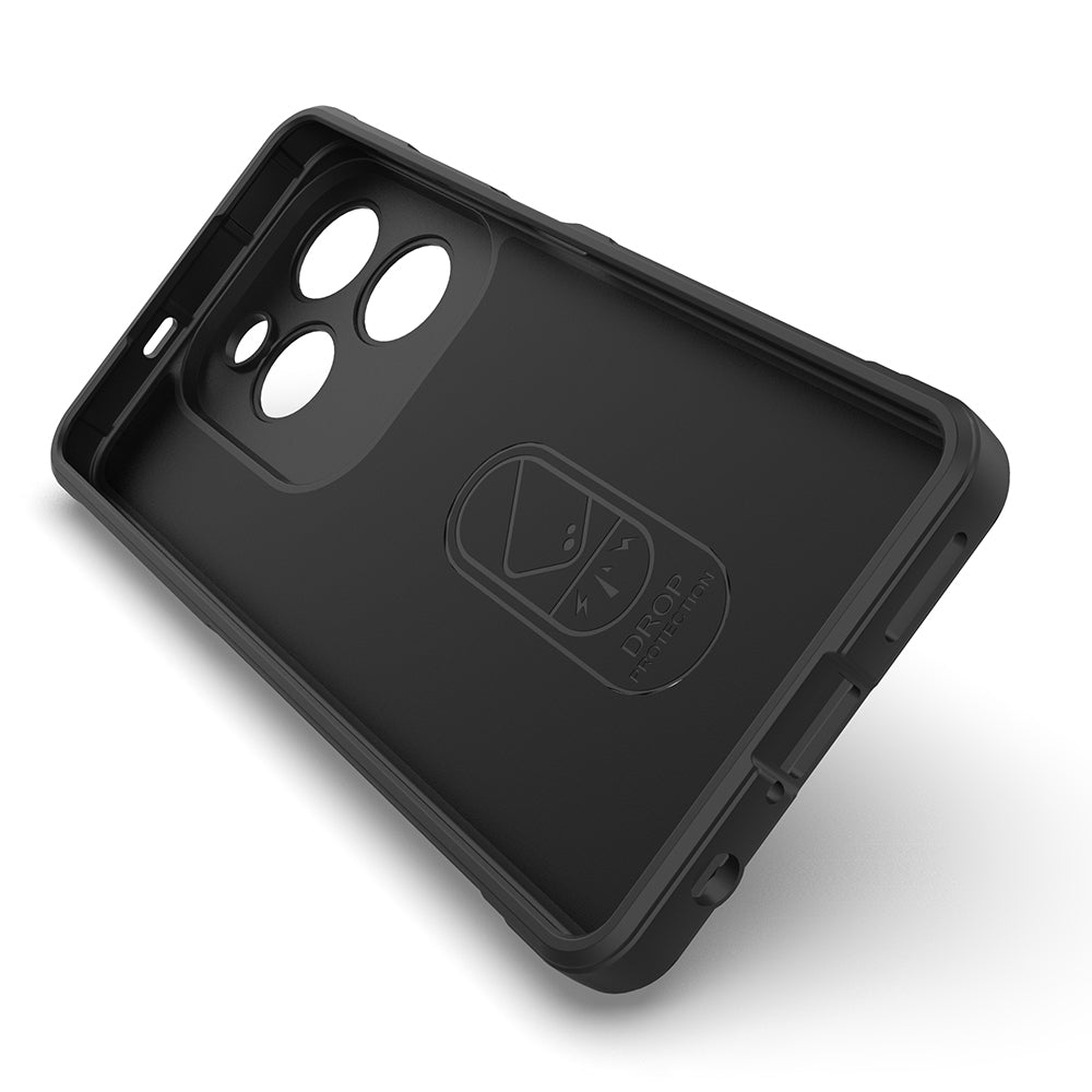 İnfinix Hot 40 Pro Kılıf Esnek TPU Oyuklu Arka Yüzey Tasarımlı Zore Etnik Silikon Kapak