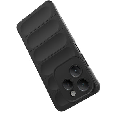 İnfinix Hot 40 Pro Kılıf Esnek TPU Oyuklu Arka Yüzey Tasarımlı Zore Etnik Silikon Kapak