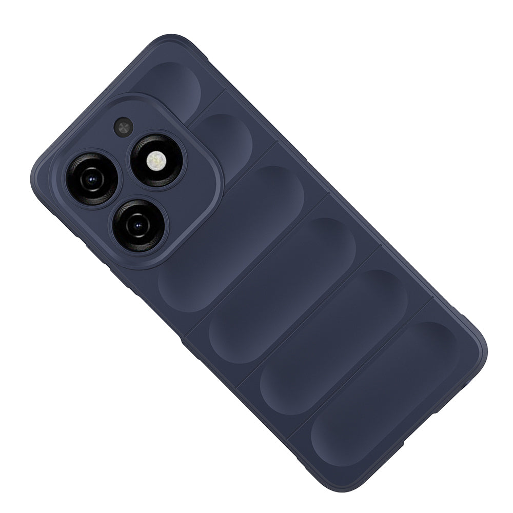 İnfinix Hot 40i Kılıf Esnek TPU Oyuklu Arka Yüzey Tasarımlı Zore Etnik Silikon Kapak