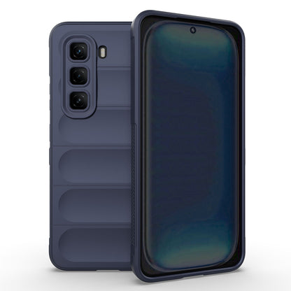 İnfinix Hot 50 4G Kılıf Esnek TPU Oyuklu Arka Yüzey Tasarımlı Zore Etnik Silikon Kapak