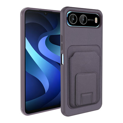 İnfinix Hot 60i 5G Kılıf Kartlıklı TPU Zore Bikart Kapak