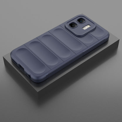 İnfinix Smart 9 Kılıf Esnek TPU Oyuklu Arka Yüzey Tasarımlı Zore Etnik Silikon Kapak