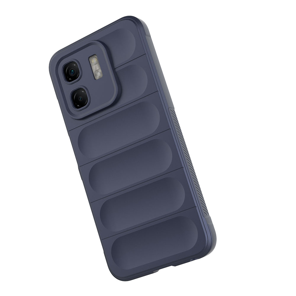 İnfinix Smart 9 Kılıf Esnek TPU Oyuklu Arka Yüzey Tasarımlı Zore Etnik Silikon Kapak