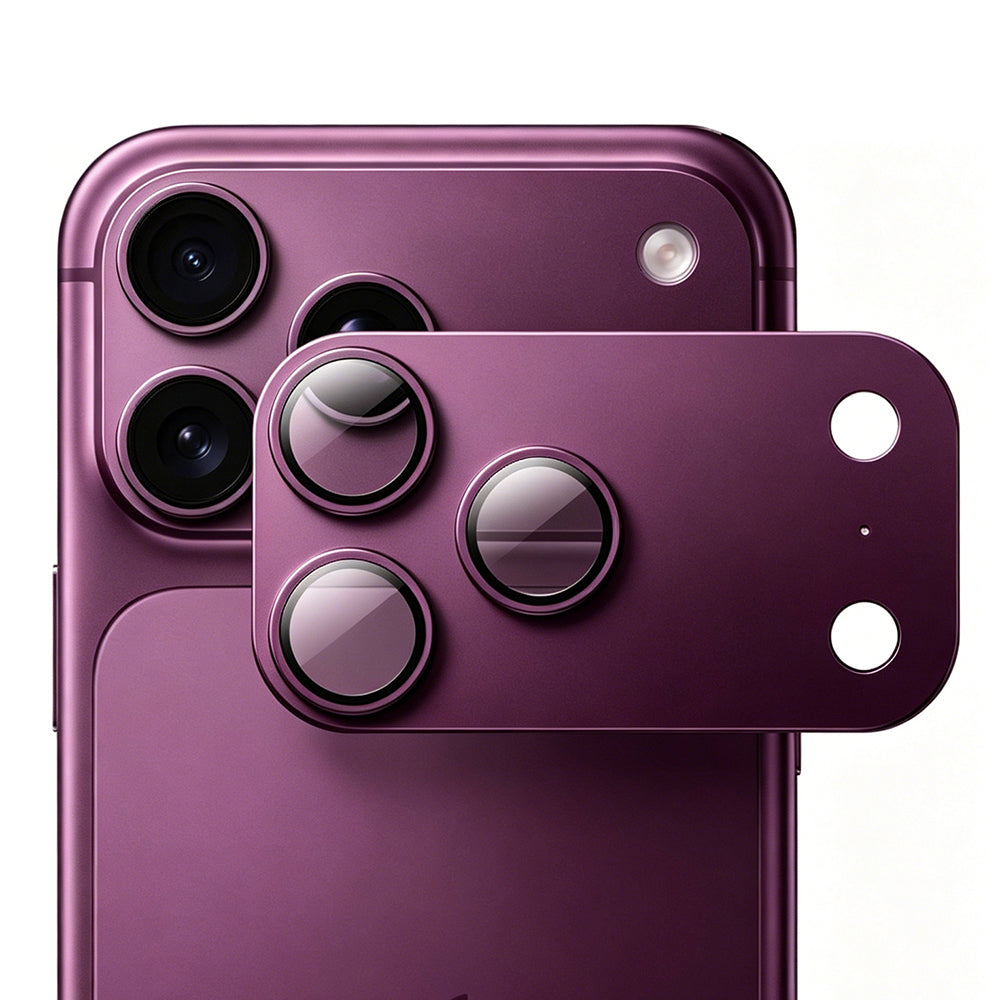iPhone 18 Pro Mohseven Sapphire Alüminyum Safir Kamera Lens Koruyucu