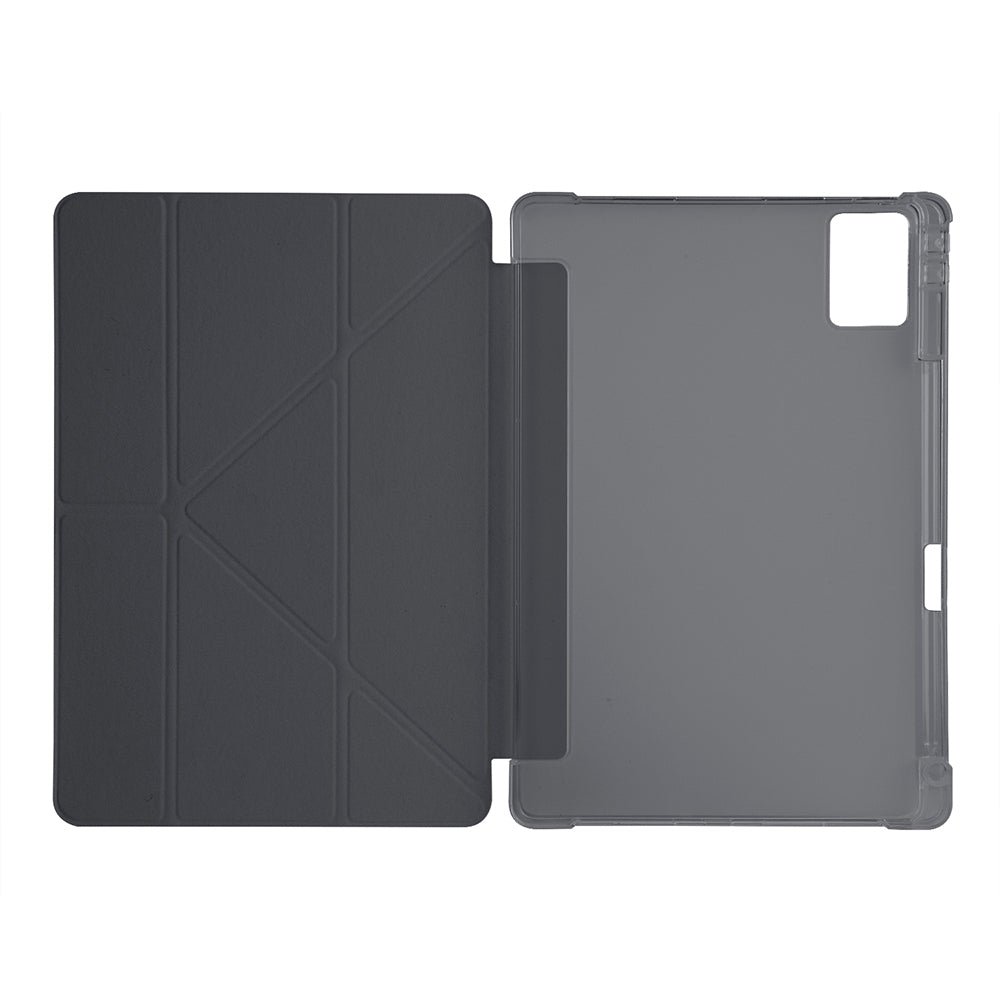 Lenovo Idea Tab Plus 12.1 Kılıf Zore Tri Folding Kalem Bölmeli Standlı Kılıf
