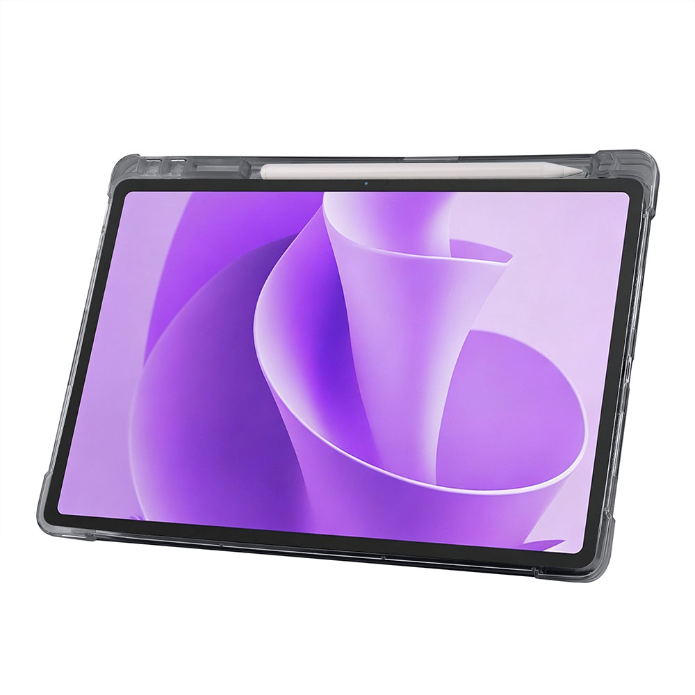 Lenovo Idea Tab Plus 12.1 Kılıf Zore Tri Folding Kalem Bölmeli Standlı Kılıf