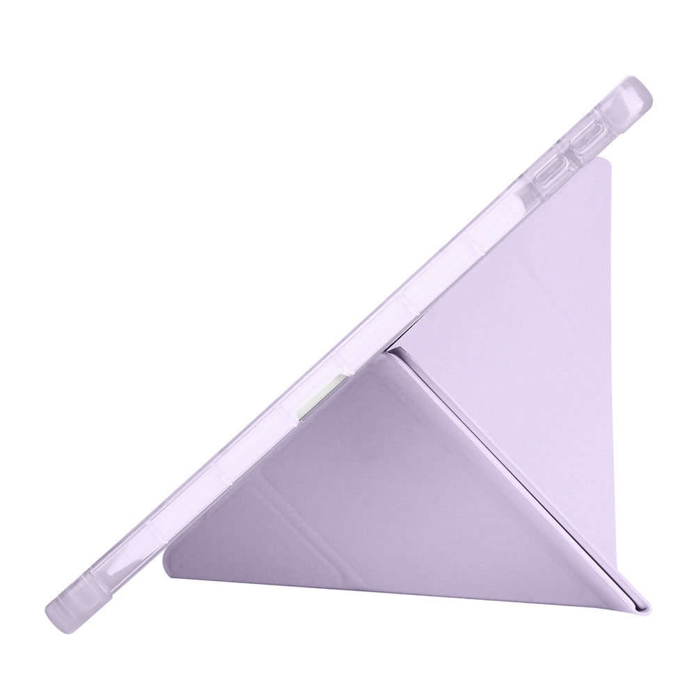 Lenovo Tab TB-311FU Kılıf Zore Tri Folding Kalem Bölmeli Standlı Kılıf