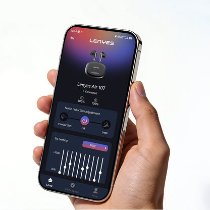 Lenyes Air 107 ANC/ENC Teknolojili 360 Derece Panaromik Ses Özellikli Kulak İçi Bluetooth Kulaklık v6.0