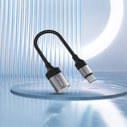 Lenyes AX122 USB to Type-C Dönüştürücü OTG Kablo