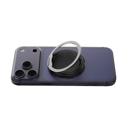 Lenyes CR212 Aramid Fiber 360 Derece Dönebilen Magnetik Ring Stand Telefon Tutucu