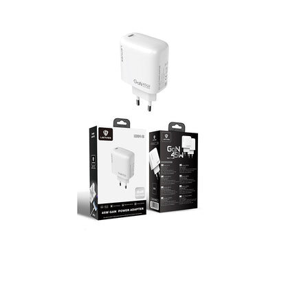 Lenyes LCH94 Type-C GaN Teknolojili PD Hızlı Şarj Özellikli Şarj Başlığı 45W