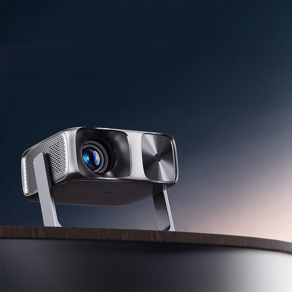 Lenyes LPR06 600 ANSI Lümen 1080P Full HD 4K Destekli Wi-Fi 6 Bluetooth 5.1 ve Otomatik Fokus Projektör Yansıtma Cihazı