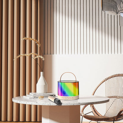 Lenyes S229 RGB Işıklı Askılı Mikrofonlu Bluetooth Speaker Hoparlör v5.3