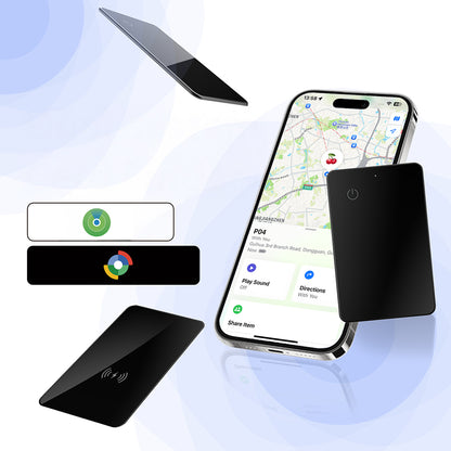 Micflip P045 Suya Dayanıklı iOS ve Android Cihazlar için Wireless Şarj Özellikli Akıllı Takip Kartı