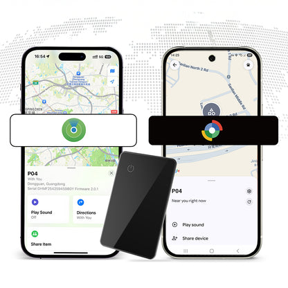 Micflip P045 Suya Dayanıklı iOS ve Android Cihazlar için Wireless Şarj Özellikli Akıllı Takip Kartı
