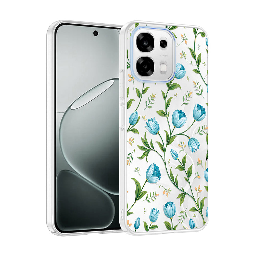 Oppo A6 Pro Kılıf Kamera Korumalı Desenli Zore Klip Kapak