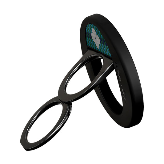 Pitaka Aramid Fiber Flora in Grid Serisi MagEZ Grip 3 Magnetik Ring Stand Telefon Tutucu