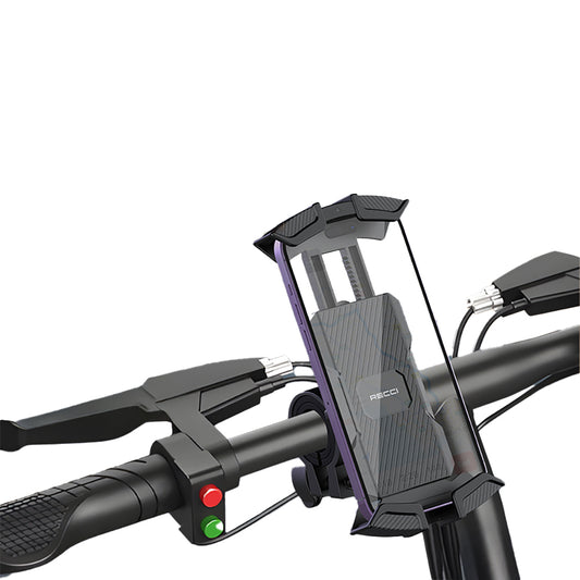 Recci RHO-C33 360° Derece Dönebilen Ayarlanabilir Motosiklet ve Bisiklet Telefon Tutucu