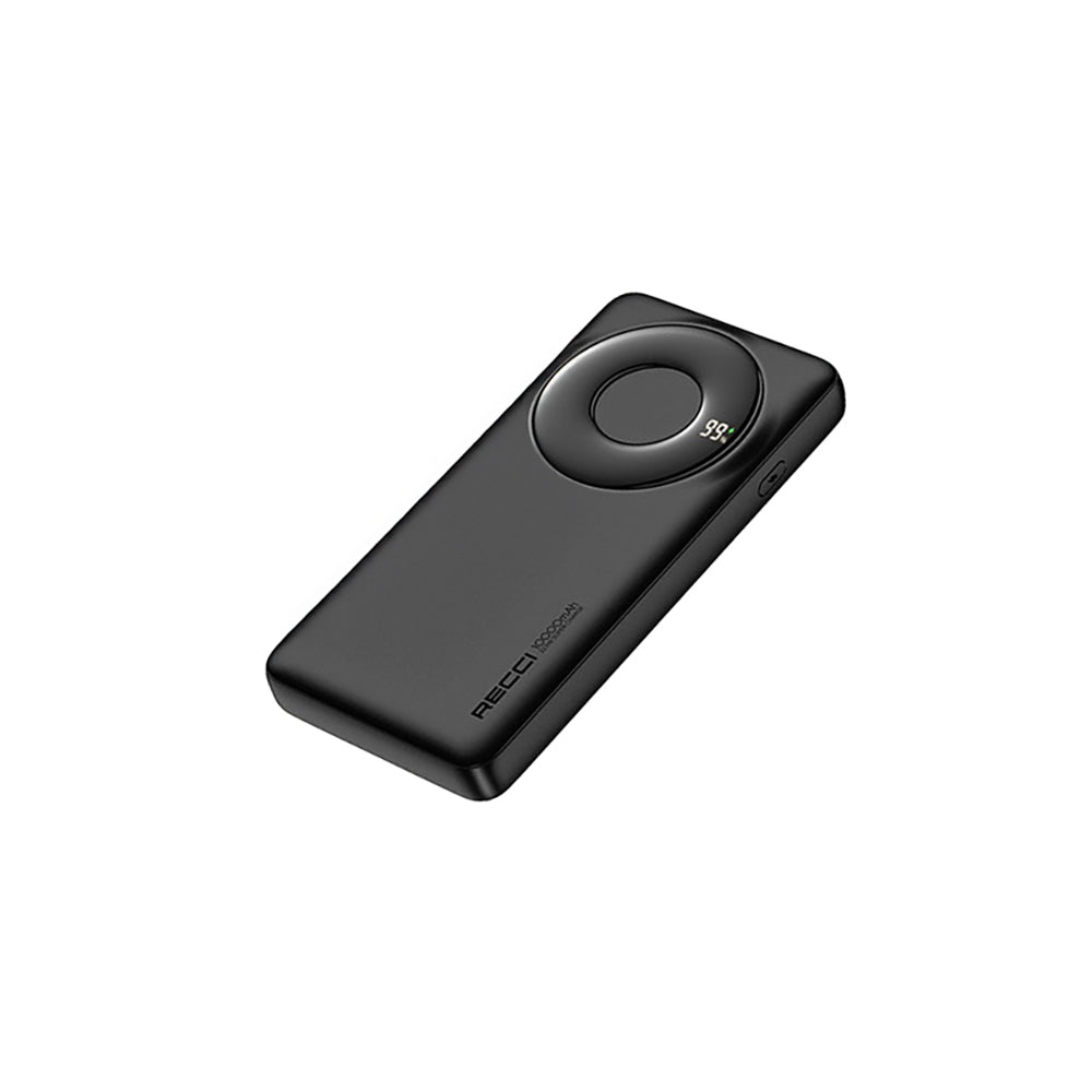 Recci RPB-P58 PD Hızlı Şarj Özellikli Type-C Kablolu Powerbank 22.5W 10.000mAh