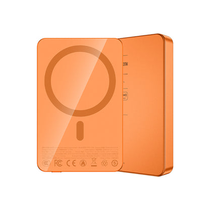 Recci RPB-W36 Ultra İnce PD 20W Hızlı Şarj Özellikli Wireless Powerbank 15W 10000mAh
