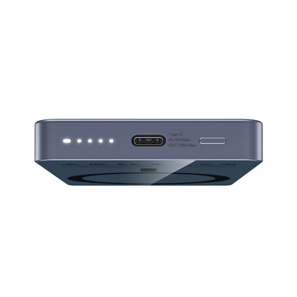 Recci RPB-W36 Ultra İnce PD 20W Hızlı Şarj Özellikli Wireless Powerbank 15W 10000mAh