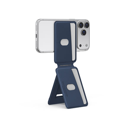 Skinarma Axis Serisi Foldable Stand Özellikli Deri Tasarımlı Kartlık