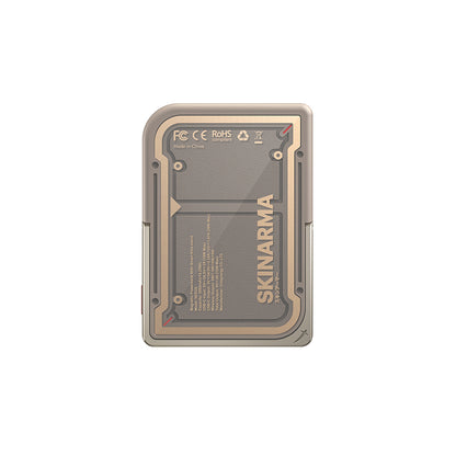 Skinarma Nexus Mecha Kablosuz ve PD Hızlı Şarj Özellikli Metal Standlı Taşınabilir Powerbank 20W 5000mAh
