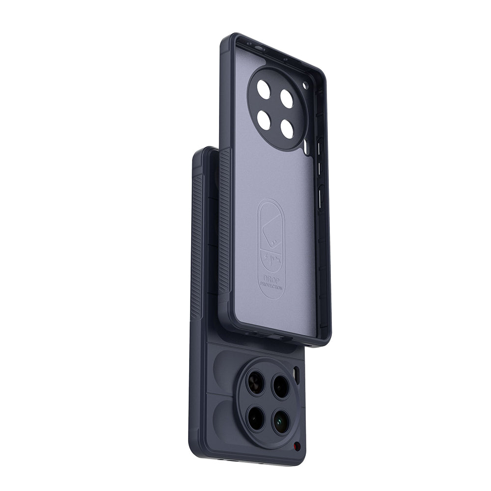 Tecno Camon 30 4G Kılıf Esnek TPU Oyuklu Arka Yüzey Tasarımlı Zore Etnik Silikon Kapak
