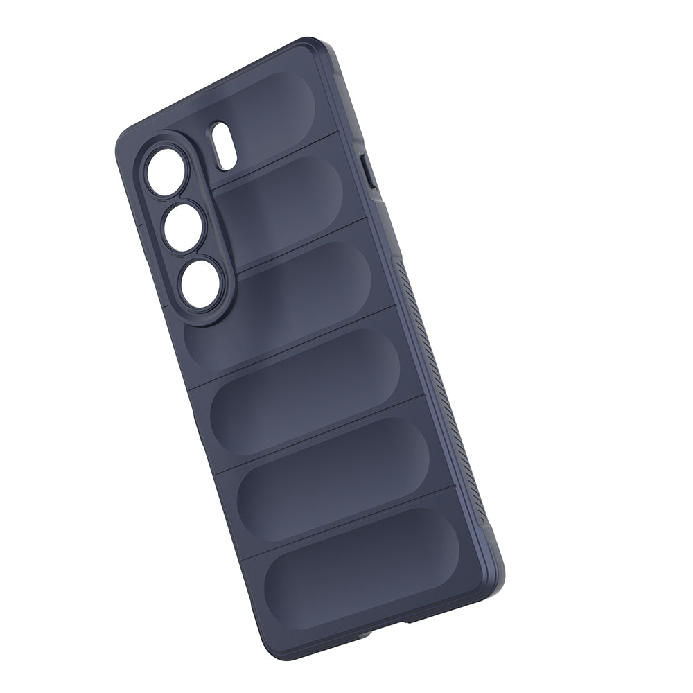 Tecno Camon 40 Pro Kılıf Esnek TPU Oyuklu Arka Yüzey Tasarımlı Zore Etnik Silikon Kapak