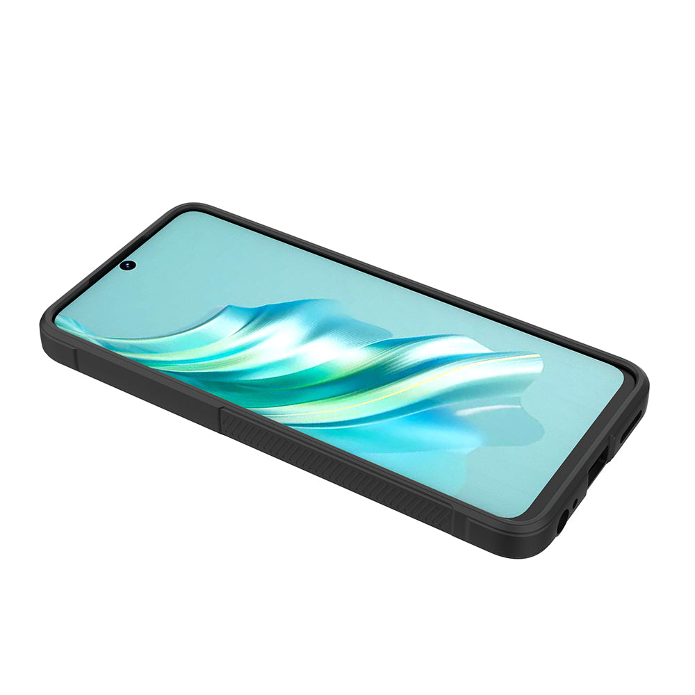 Tecno Spark 20 Kılıf Esnek TPU Oyuklu Arka Yüzey Tasarımlı Zore Etnik Silikon Kapak