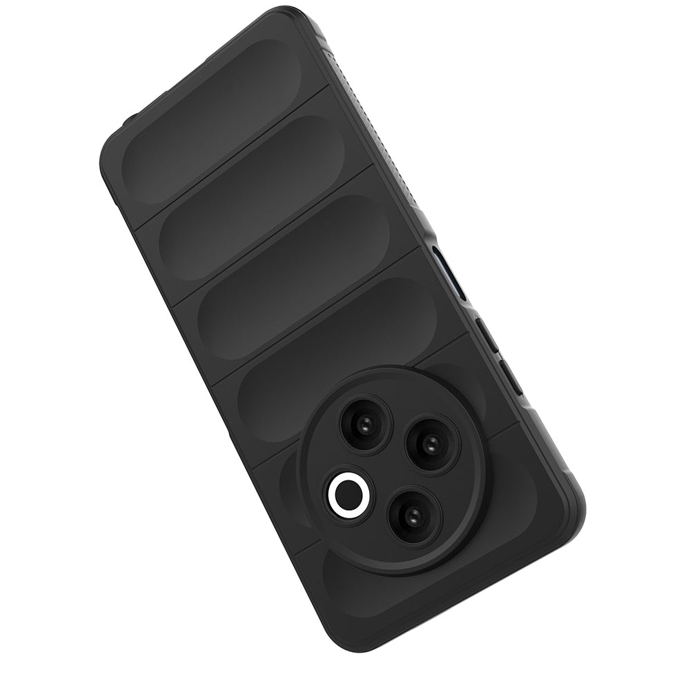 Tecno Spark 30 4G Kılıf Esnek TPU Oyuklu Arka Yüzey Tasarımlı Zore Etnik Silikon Kapak