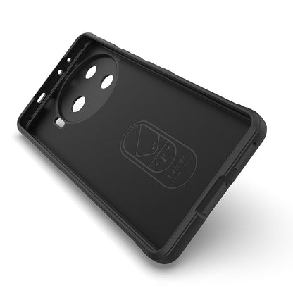 Tecno Spark 30 Pro Kılıf Esnek TPU Oyuklu Arka Yüzey Tasarımlı Zore Etnik Silikon Kapak