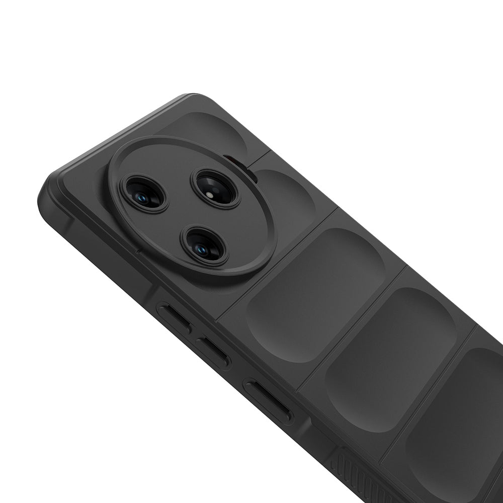 Tecno Spark 30 Pro Kılıf Esnek TPU Oyuklu Arka Yüzey Tasarımlı Zore Etnik Silikon Kapak