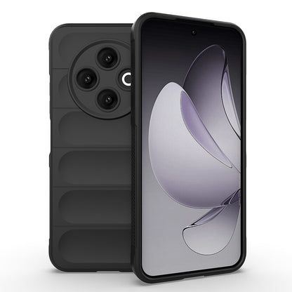 Tecno Spark 30C 4G Kılıf Esnek TPU Oyuklu Arka Yüzey Tasarımlı Zore Etnik Silikon Kapak