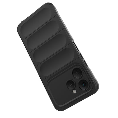 Tecno Spark 40 Kılıf Esnek TPU Oyuklu Arka Yüzey Tasarımlı Zore Etnik Silikon Kapak