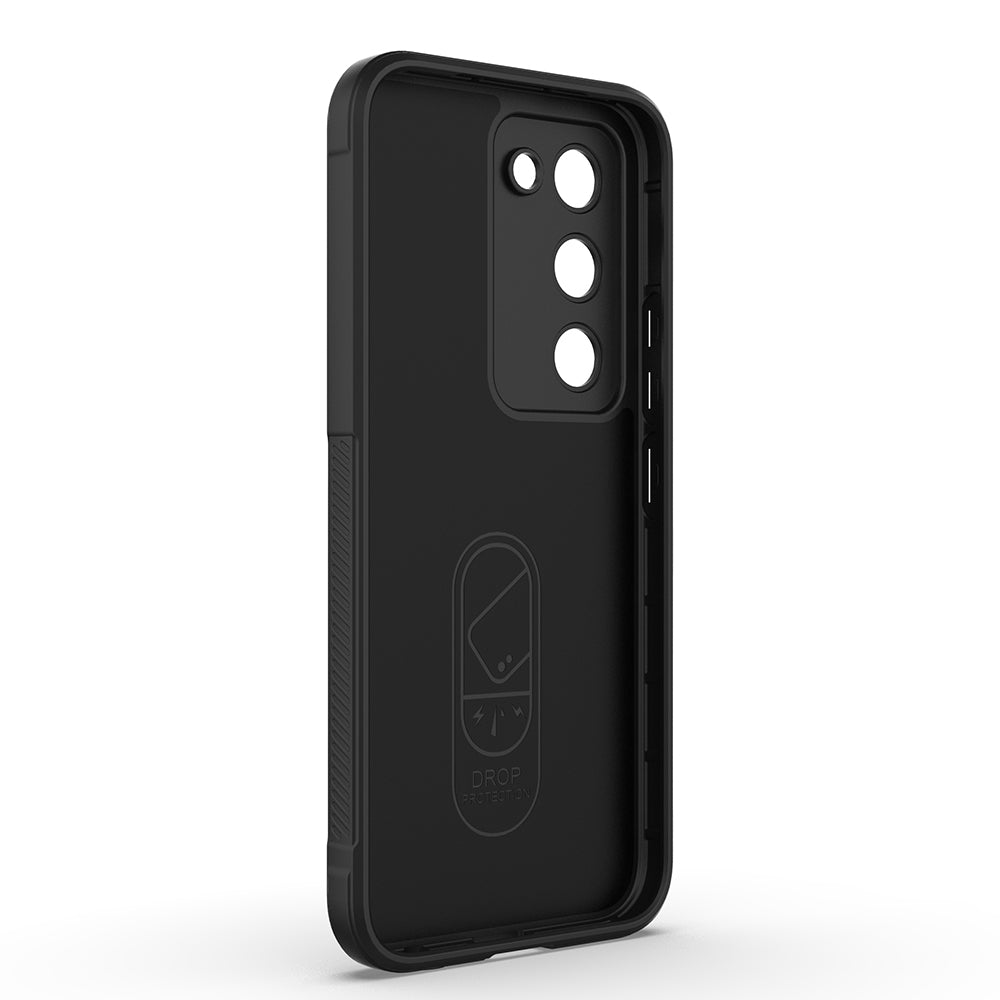 Tecno Spark 40 Pro Kılıf Esnek TPU Oyuklu Arka Yüzey Tasarımlı Zore Etnik Silikon Kapak