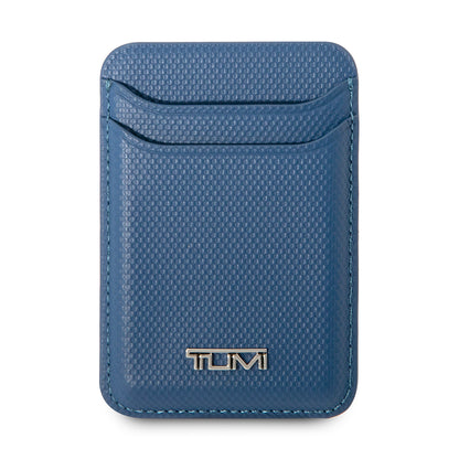 Tumi Orjinal Lisanslı 2 Hazneli Metal Logolu Deri Magnetik Kartlık