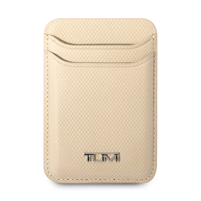 Tumi Orjinal Lisanslı 2 Hazneli Metal Logolu Deri Magnetik Kartlık