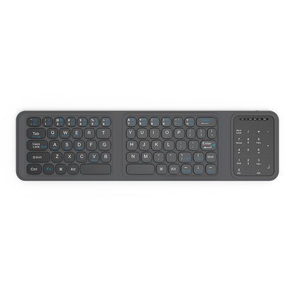 Wiwu FMK-05 iOS Android Windows Uyumlu Katlanabilir Bluetooth Kablosuz Klavye + Masaüstü Telefon Standı