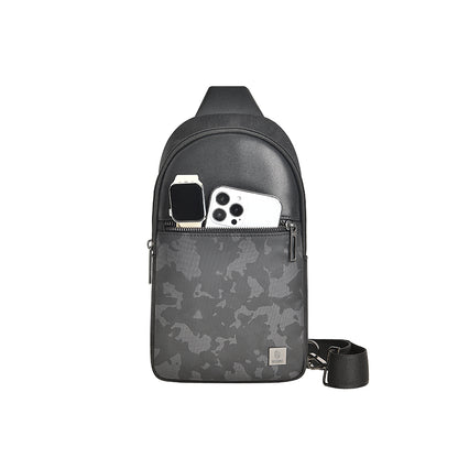 Wiwu Salem Serisi Crossbody Su Geçirmez Polyester Kumaş Omuz Askılı Çapraz Vücut Çantası