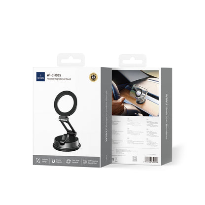 Wiwu Wi-CH055 360 Derece Dönebilen Magnetik Stand Araç Telefon Tutucu