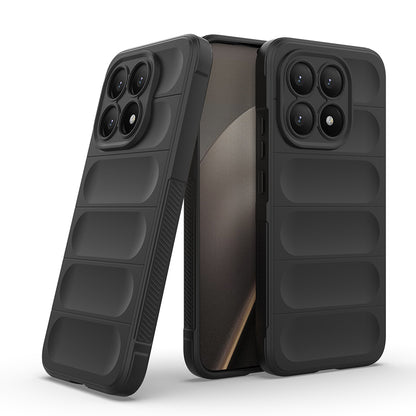 Xiaomi 15T Kılıf Esnek TPU Oyuklu Arka Yüzey Tasarımlı Zore Etnik Silikon Kapak
