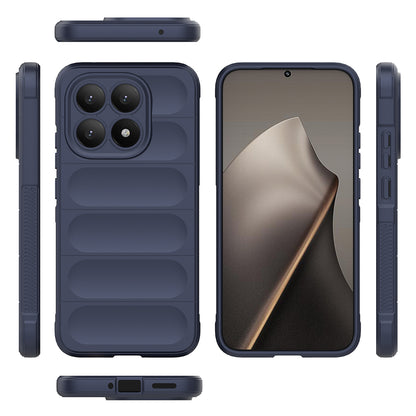 Xiaomi 15T Kılıf Esnek TPU Oyuklu Arka Yüzey Tasarımlı Zore Etnik Silikon Kapak