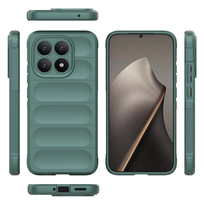 Xiaomi 15T Kılıf Esnek TPU Oyuklu Arka Yüzey Tasarımlı Zore Etnik Silikon Kapak
