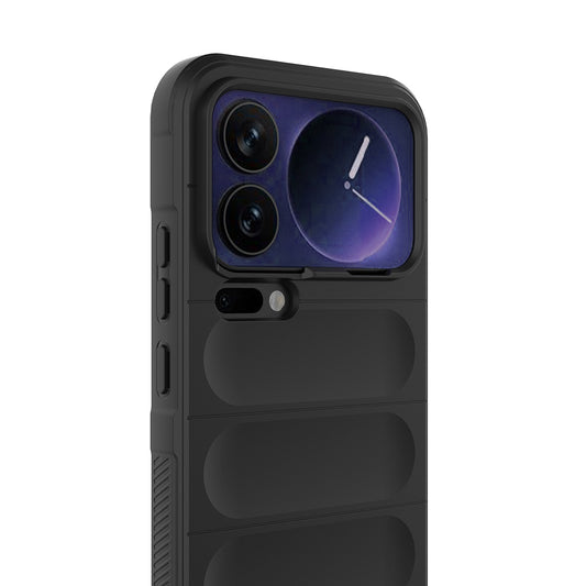 Xiaomi 17 Pro Max Kılıf Esnek TPU Oyuklu Arka Yüzey Tasarımlı Zore Etnik Silikon Kapak