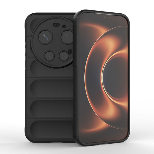 Xiaomi 17 Ultra Kılıf Esnek TPU Oyuklu Arka Yüzey Tasarımlı Zore Etnik Silikon Kapak