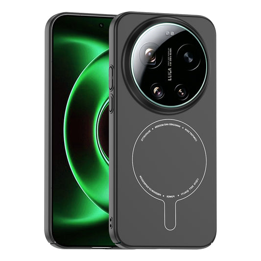 Xiaomi 17 Ultra Kılıf M-Safe Şarj Özellikli Kamera Korumalı Zore Elio Sert PC Kapak